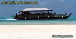 Boot der Tagesausflügler von Rarotonga