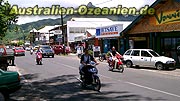 Avarua, Hauptstadt der Cook Inseln auf Rarotonga
