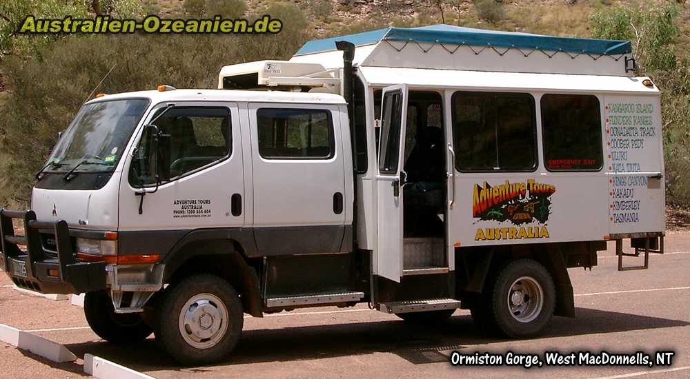 Adventure Truck at Ormiston Gorge