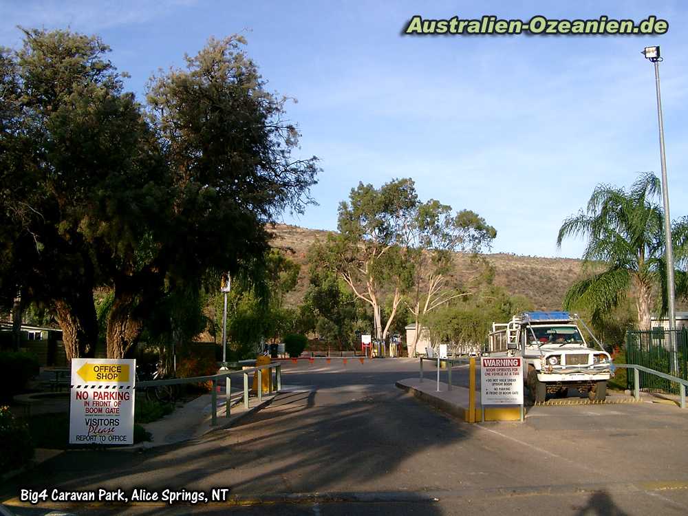 Caravan Park Alice Springs