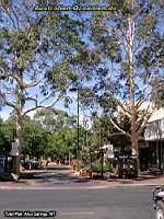 Fußgängerzone von Alice Springs - Todd Mall