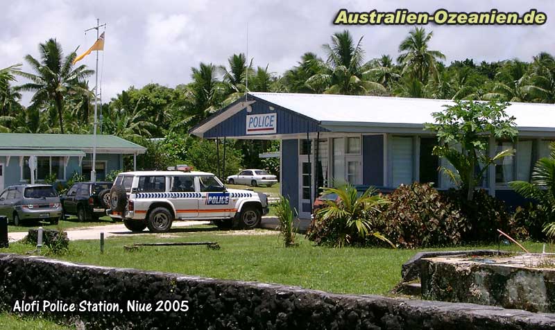 Niue police station