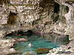 Niue Island - swimming in Avaiki Cave 2