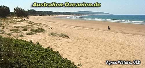 Strand bei Agnes Waters