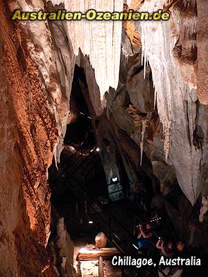Besucher in der Trezkinn cave
