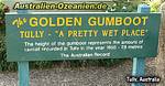 Infotafel vom "Golden Gumboot"