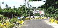 Straßenbild außerhalb Apias