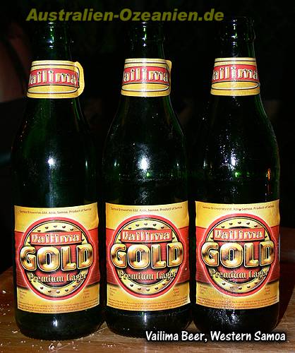 Vailima Gold - samoanisches Bier