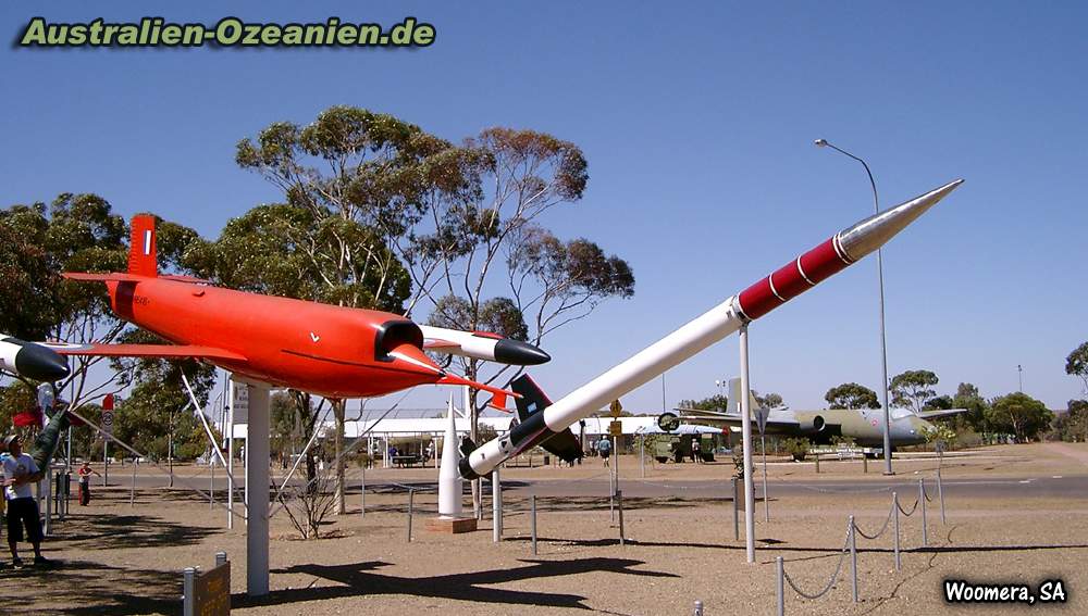 Raketenmuseum in Woomera