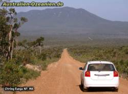 unsealed road, Stirling Range National Park