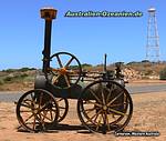 alte Dampfmaschine in der Wüste
