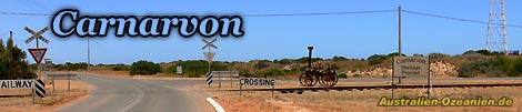 Carnarvon, historic railway crossing