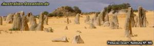 Pinnacles Desert ohne Touristen