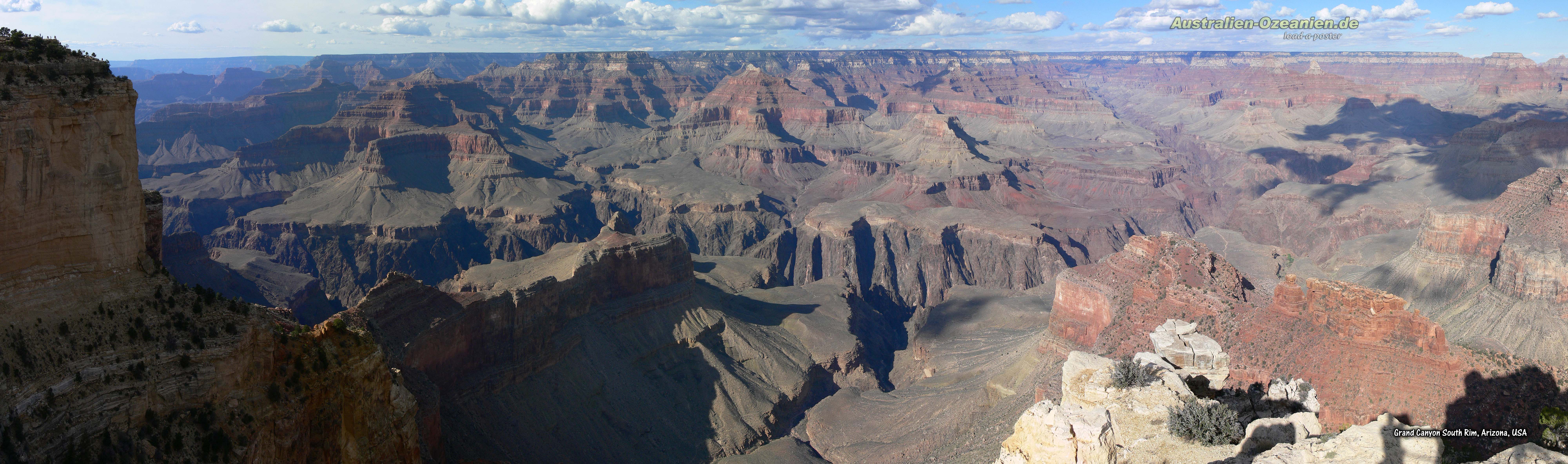 Panoramic view Grand Canyon