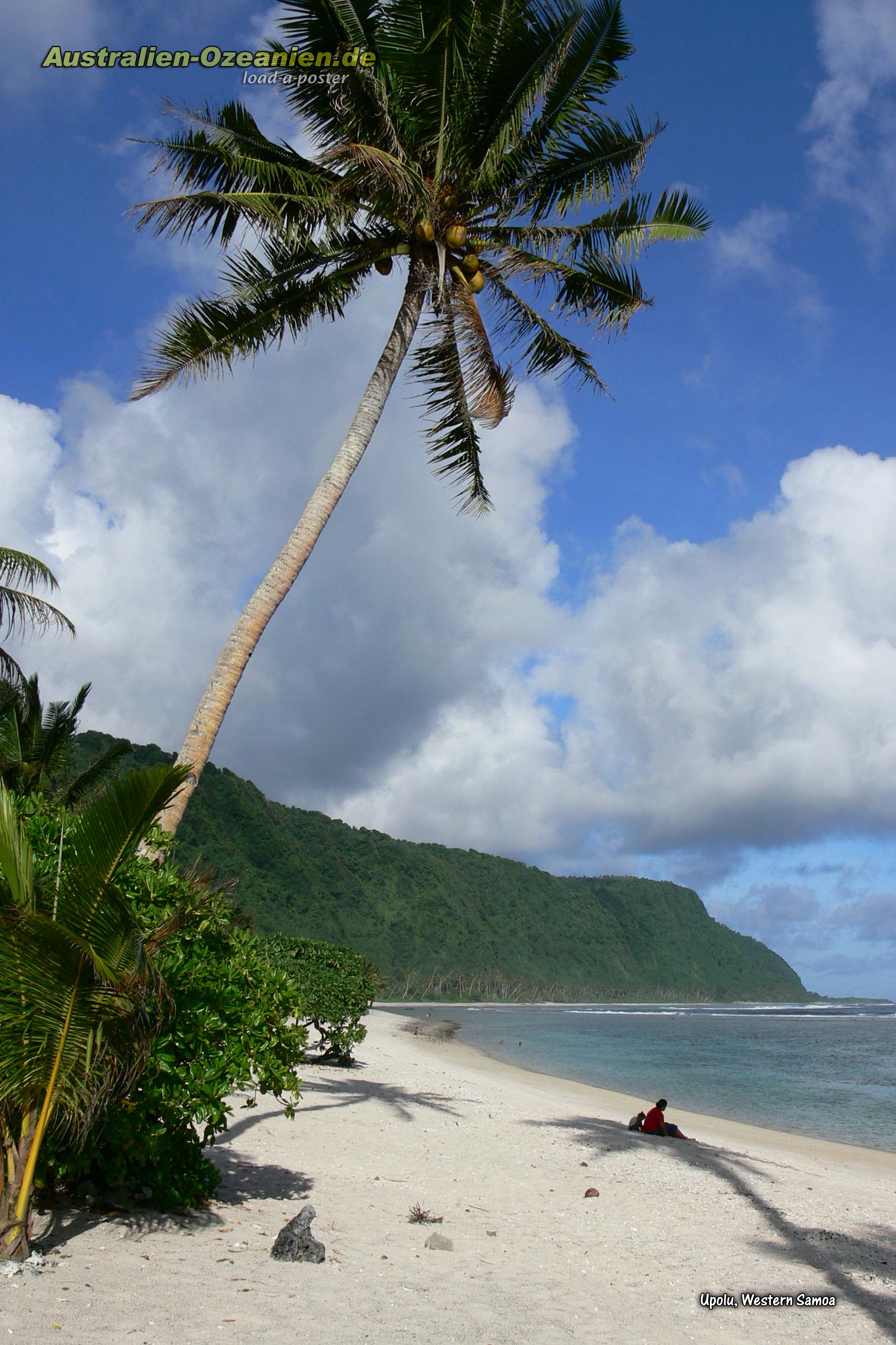 Beach at Lalomanu, Upolu - Samoa